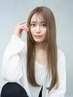 【抜群の手触り】TOKIOインカラミ縮毛矯正+デザインカット　18700円→14900円