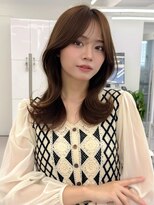 アマトウキョウスマートサロン(AMA TOKYO×Smart Salon) くびれレイヤー/顔まわりカット/レイヤーカット/小顔ヘア