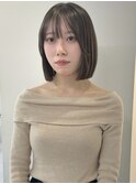 大人気オーダー顎下2cmタッセルボブ