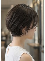 リアン アオヤマ(Liun Aoyama) 大人丸みショート/アッシュブラウン/30代/40代/50代