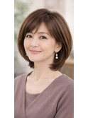 後頭部がキレイに見えるショート