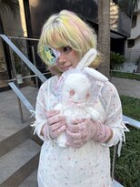 ロテサカエ(Lote.Sakae)&nbsp;着物ヘア/大人ガーリー/デザインカラー/似合わせカット/名古屋