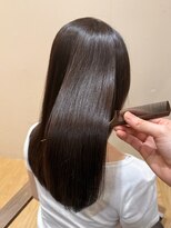 ヘアサロン トラヴィス(hair salon Travis)&nbsp;働く女性におすすめブラウンカラー　×　髪質改善トリートメント