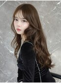 韓国スタイル/ナチュラルくびれヘア_くびれ巻き_レイヤーカット