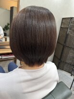 ゴートヘア(GOAT hair)&nbsp;ショートスタイル×髪質改善ケアカラー【GOAT hair】