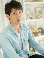 モッズヘア 上尾西口店(mod's hair)&nbsp;斜めバングで個性的に☆束感ショートa