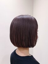 【Kate 大宮】グレーラベンダー×切りっぱなしミニボブ