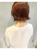 [kichi.] 切りっぱなしボブ×チェリーピンク