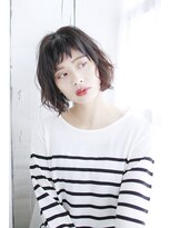 ディディエプラスエヌ(DIDIER +n)&nbsp;20代30代40代　奥行き感じるショートバング【守山】#328