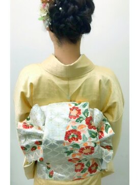 ヘアーメイク ティアラ(Hair make Tiara) 訪問着アレンジヘア☆+゜