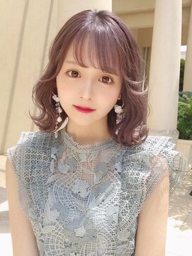 コア 銀座(COA) マロンベージュ/Aラインボブ/かきあげバング[銀座]