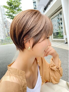 シェノン サントル(CHAINON CENTRE) ショコラベージュ/ボブルフ/カール/ベビーバング【梅田/茶屋町】