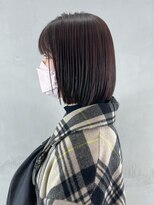 アルバム 渋谷パルコ(ALBUM)&nbsp;ラベンダーボブ_グレージュカラーボブウルフ_ba368152