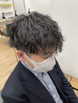 アクルヘアーバイテソロ(AKUR hair by tesoro) Vマッシュ × ツイストパーマ