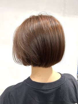 スタンス(stance) オレンジブラウンのミニボブ！