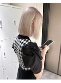 ミルクティーベージュ/春カラー/ハイトーンカラー/学割