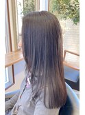 ロングヘア縮毛矯正