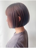 【morio原宿】前下がりボブ 丸み 前髪あり