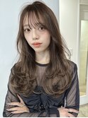 ザクザクレイヤーカット巻き方簡単ミディアムロング韓国表参道