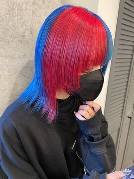 ルーブ トウキョウ(Loob. TOKYO) デザインカラーインナーカラーアンブレラカラーバレイヤージュ