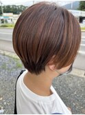 刈り上げショート　髪質改善　ヘアケア