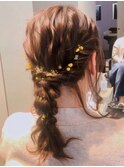 結婚式お呼ばれヘアアレンジ