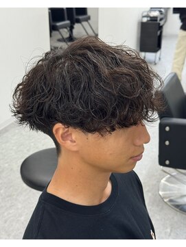 ブライト(BRIGHT) ［BRIGHT］マッシュ×波巻きパーマ［静岡/メンズ/静岡駅］