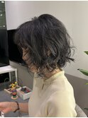 緩巻きボブパーマ　【OAK戸塚】