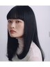 【梅雨対策！】カット＋地毛風ストレート＋ダメージケアTR￥22550→￥20550