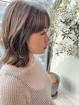 レイ(Lei)&nbsp;グレージュ/ハッシュカット/ベージュ/ヘーゼルブラウン