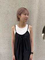 マイル 渋谷(mile)&nbsp;ブリーチ2回ペールピンク