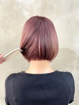 マジコ 下北沢本店(Magico)&nbsp;ボブ/ミルクティーベージュカラー/ブリーチ/ダブルカラー/原宿