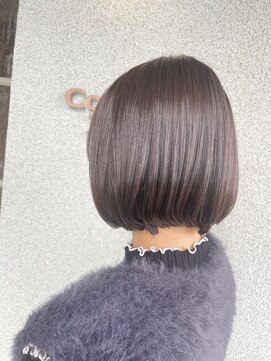 コメット 新須賀店(Comet) ラベンダーベージュ+ボブ