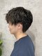 ムースヘアー(Muus hair)の写真/【松島2丁目徒歩4分】セットしやすく時短でキマる！柔らかい質感と束感で流行のメンズパーマ＊