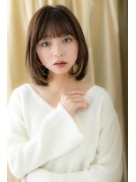 カバーヘアアンドスパ ブリス 浦和(COVER HAIR&SPA bliss)&nbsp;イヤリングカラー外国人風内巻きワンカールTb10浦和20代30代40代