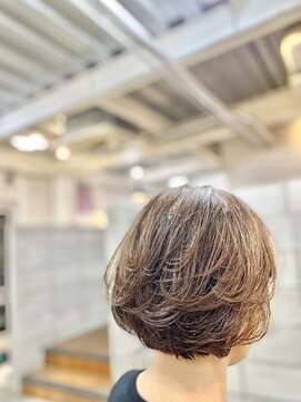 ルーファス 恵比寿 渋谷(Ruufus) 大人のナチュラルシェードボブ    2505