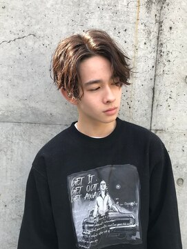 メンズヘアトーキョー(MEN'S HAIR TOKYO) センターパート/トランクスヘア/パーマ/ツーブロック