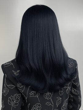 セブンルックス(7LOOKS) 【髪質改善】ブラックパール×レイヤー/アッシュ