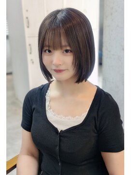 リム(RIM.) 【顔周りレイヤー/ボブ/グレージュ】