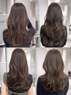 ムード(MOOD,) ダークアッシュ/似合わせカット[レイヤーカット/髪質改善/銀座]