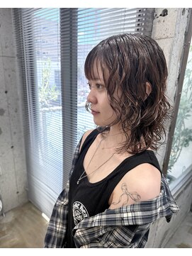 ほきもと美容室 ウルフパーマ