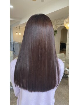 ヴィオラカラー(VIOLLA COLOR) 艶ストレート×艶カラー/小倉