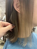 クロト(Clotho) イヤリングカラー/インナーカラーダブルカラーブリーチ白髪染め