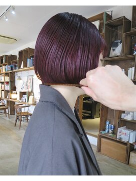 ヘアーアイストゥーレ(HAIR ICI TRE) 透明感カラーブリーチなし暖色ベージュグレージュダブルカラー
