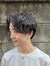 【perm】メンズカット+特殊パーマ / ￥15,500→￥13,500