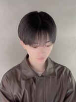 刈部倶楽舞 リバースパーマ × シースルーマッシュ【朝久】