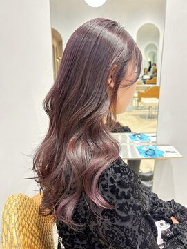 ティエラ 原宿 表参道(Tierra) 【Tierra美侑】艶プル美白になれるピンクラベンダーカラー