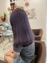 アールイー(Re)&nbsp;ブリーチで作るラベンダーカラー