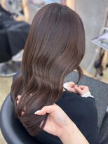 ロンドシエル 横浜(Lond ciel) ブリーチなし/髪質改善/スモーキーブラウン/ダークブラウン/前髪