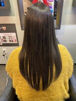 ジェリカ(Jlica)&nbsp;酸性ストレート　ロング　艶髪　グレーアッシュ